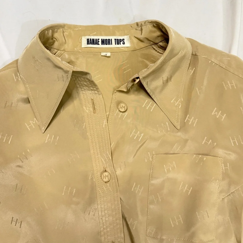 Hanae Mori stylish beige
